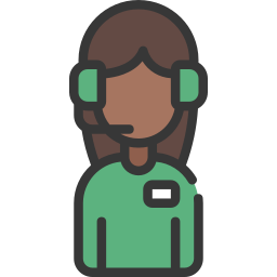 Customer service agent icon