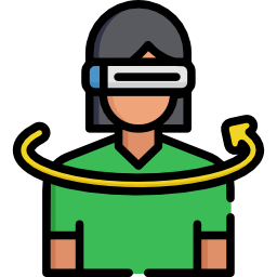 Virtual reality icon