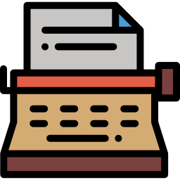 Typewriter icon