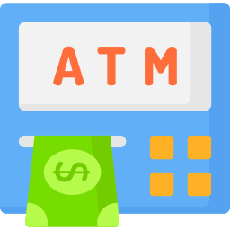 Atm machine icon