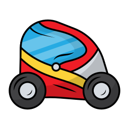 Driverless car icon