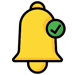 Notification bell icon