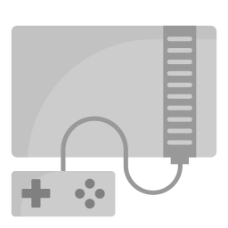 Retro game icon