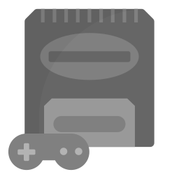 Retro game icon