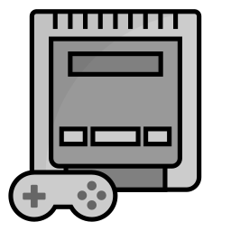 Retro game icon