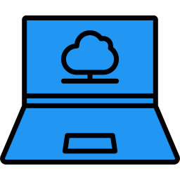 Cloud computing icon