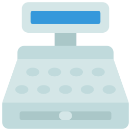 caja registradora icono