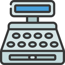 Cash register icon