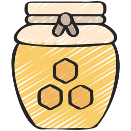 Honey jar icon