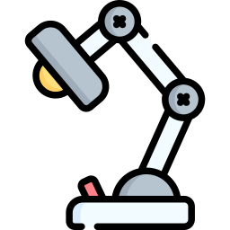 Desk lamp icon