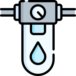 Water filter icon