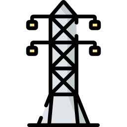 torre electrica icono