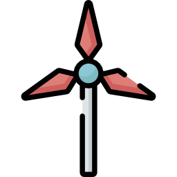 Wind mill icon