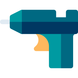 Glue gun icon