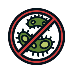 antibacteriano icono