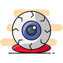 Eye ball icon