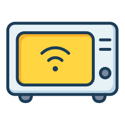 Microwave oven icon