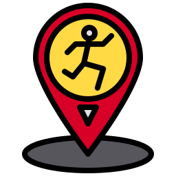 geographisches positionierungs system icon