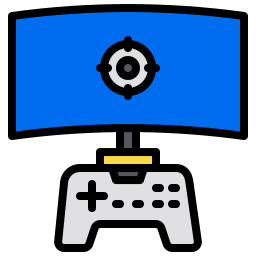 consola de juego icono