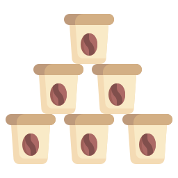 Coffee capsule icon