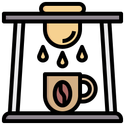 Coffee filter icon