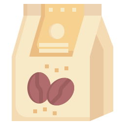 Coffee pack icon