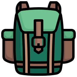 mochila icono