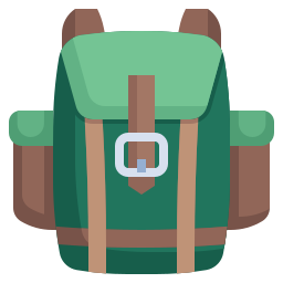 mochila icono