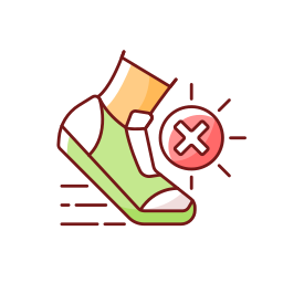 No running icon