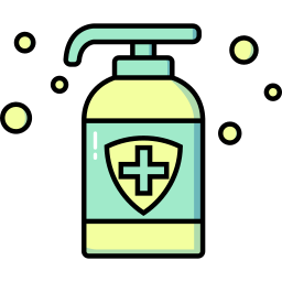 Hand sanitizer icon