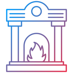 Fireplace icon