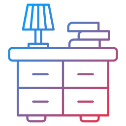 table de chevet Icône