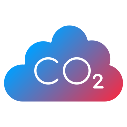 Carbon dioxide icon