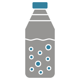 botella de agua icono