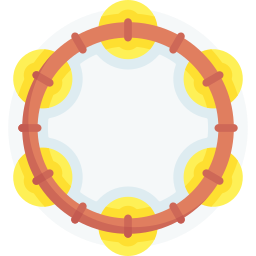 Tambourine icon