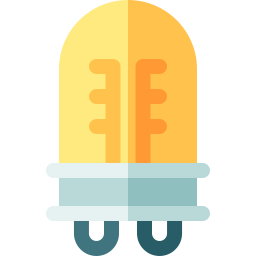 Halogen lamp icon