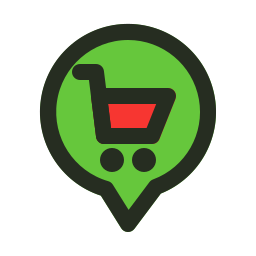 Groceries store icon