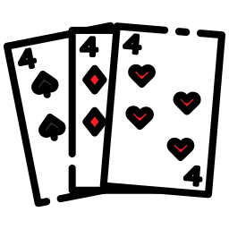 juego de cartas icono