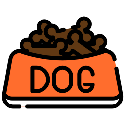 comida de perro icono