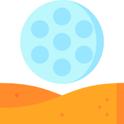Мячик для гольфа иконка
