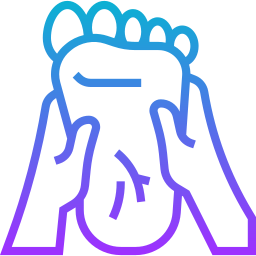Foot massage icon