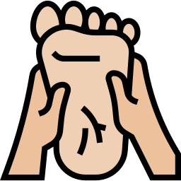 Foot massage icon