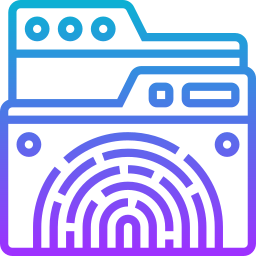 fingerabdruck-scan icon