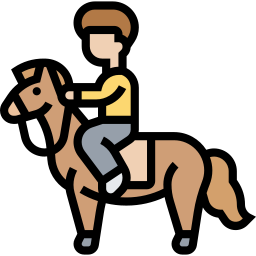 paardrijden icoon