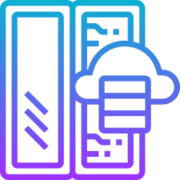 Cloud storage icon