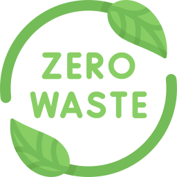 Zero waste icon