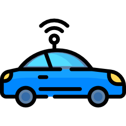 Electric car icon