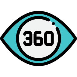 360 grados icono