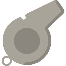 Whistle icon