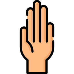 Abhaya mudra icon